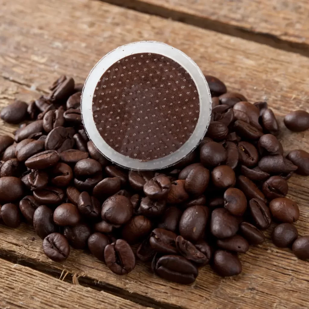 pre-packaged coffee pods