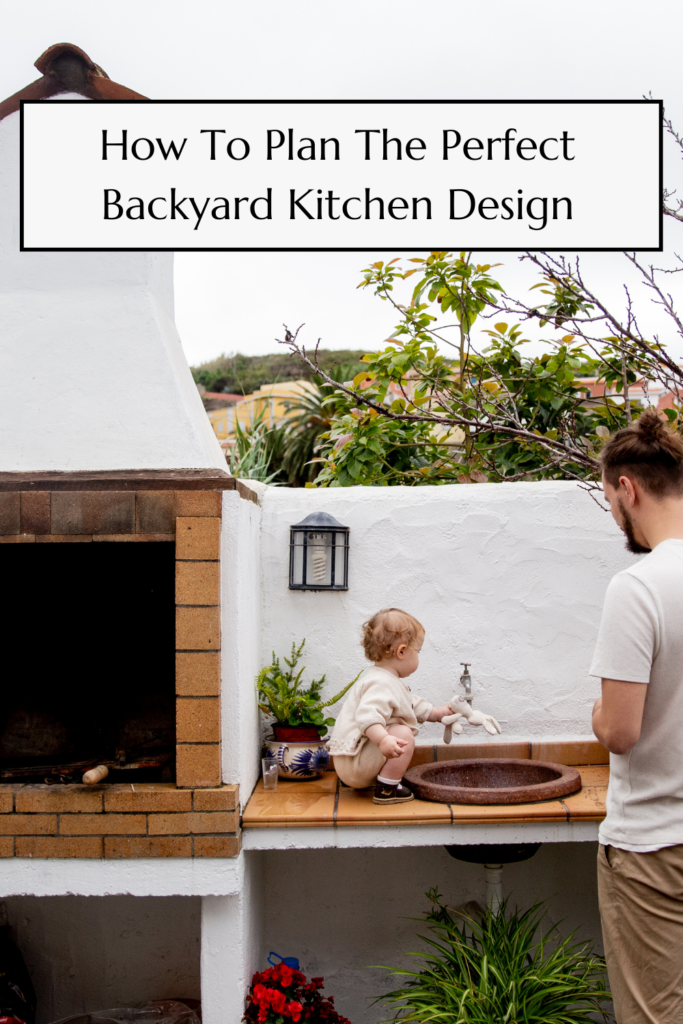 backyard kitchen