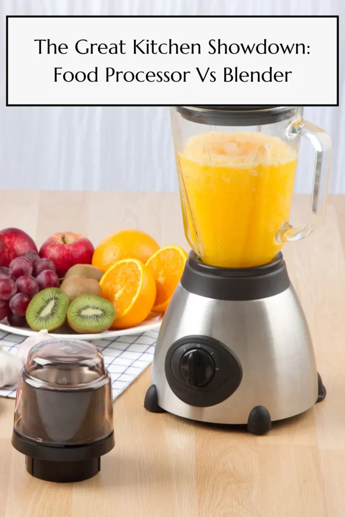 food processor vs blender