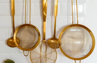 Add class to your kitchen with stunning Gold kitchen appliances!